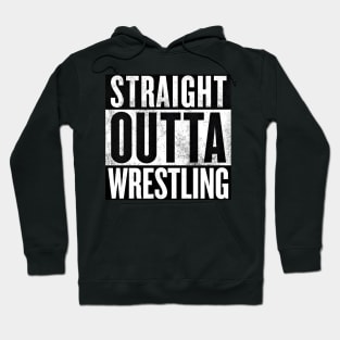 Straight Outta Wrestling Hoodie